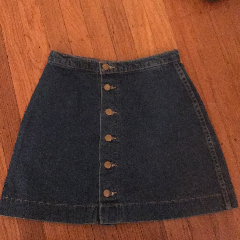 American Apparel Denim Skirt (S)